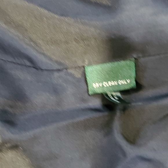 Laure Ralph Lauren Old Money  black wool blend blazer  jacket size 10 - Picture 15 of 16